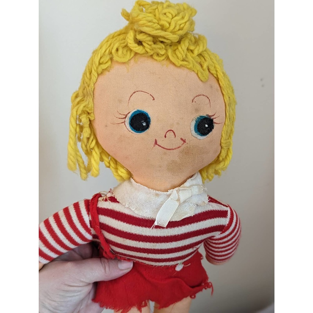 Vintage Rag Doll-Homemade - Picture 7 of 7